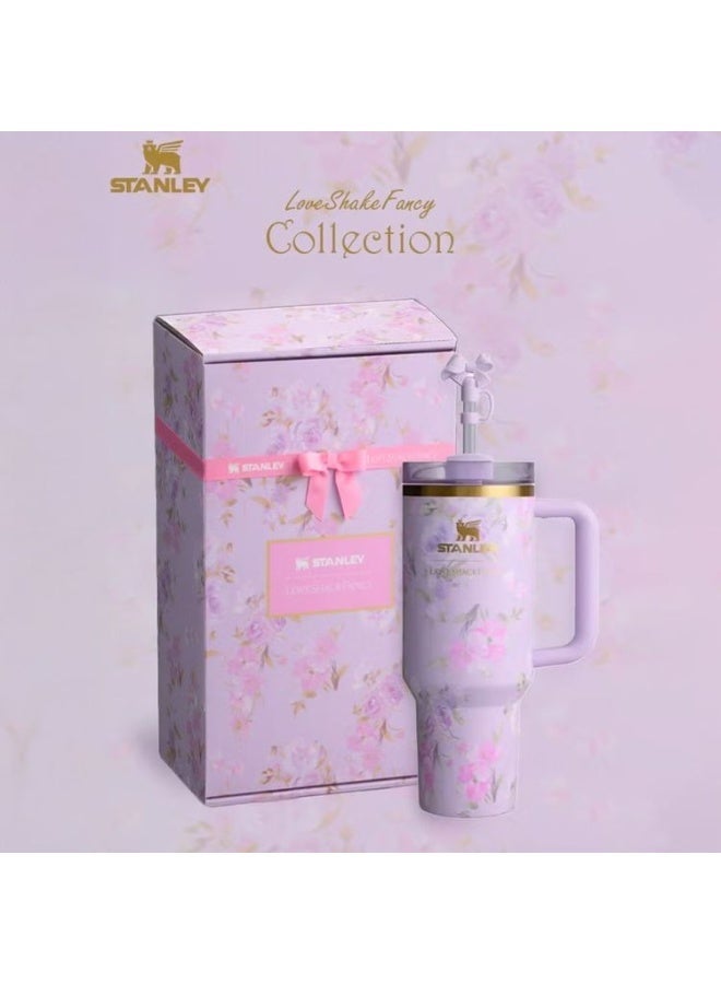 STANLEY Quencher H2.0 FlowState™ Tumbler 40oz – Stainless Steel Vacuum Insulated Cup with Handle, Lid & Straw – Keeps Drinks Hot or Cold for Hours - Image 5